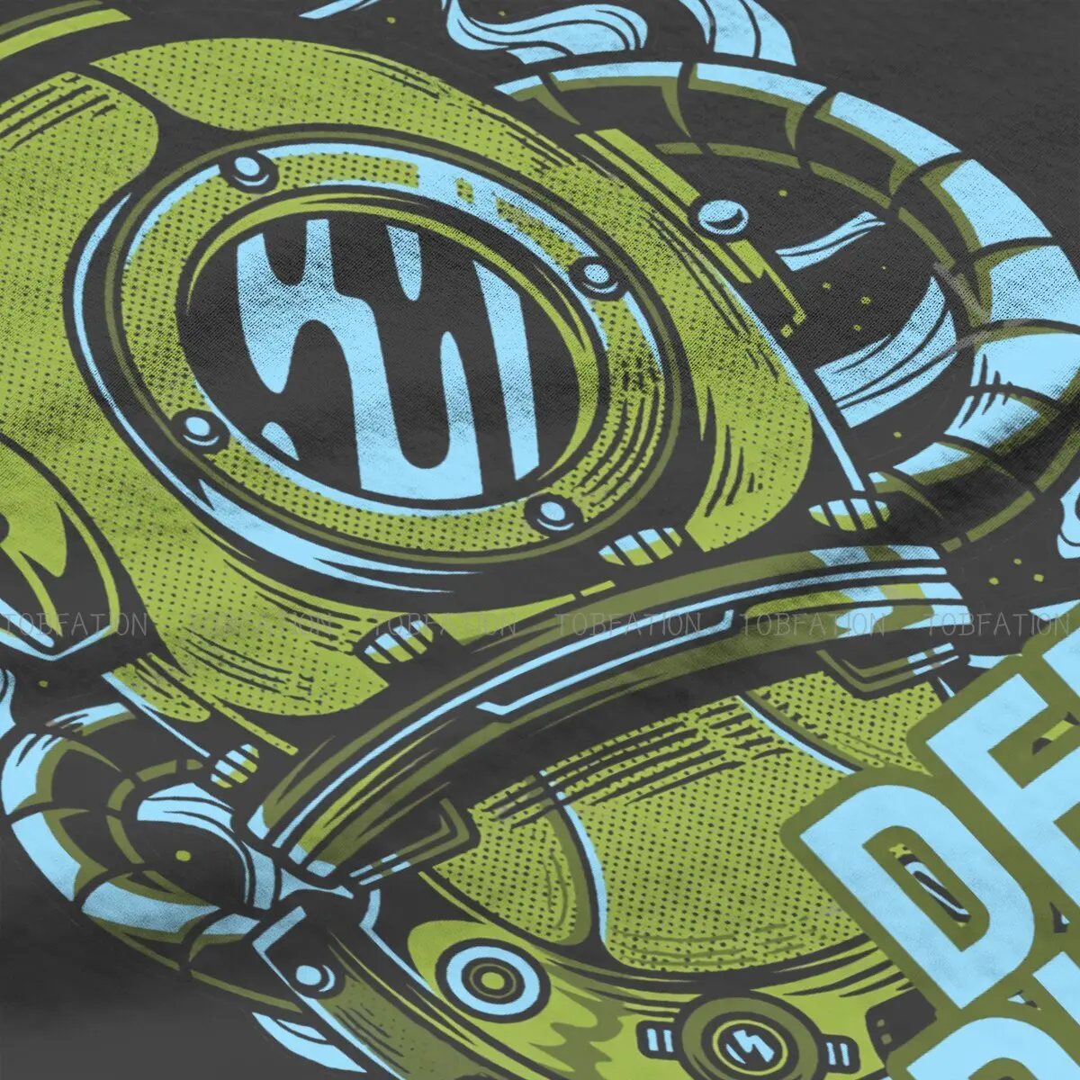 Deep Diver Style TShirt Dive Scuba Diving Top Quality Hip Hop Graphic T Shirt Stuff