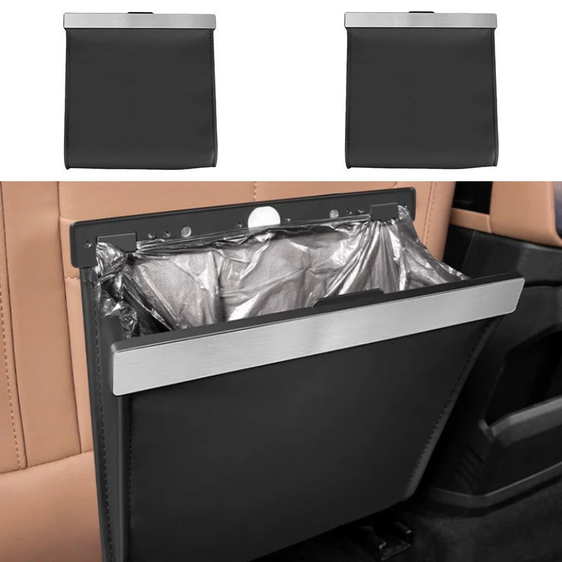 Auto Car Garbage Bag Fit for JETOUR Traveler T2 2023-2024 High Quality Modified Seat Rear Magnetic Garbage Bag Easy Installation