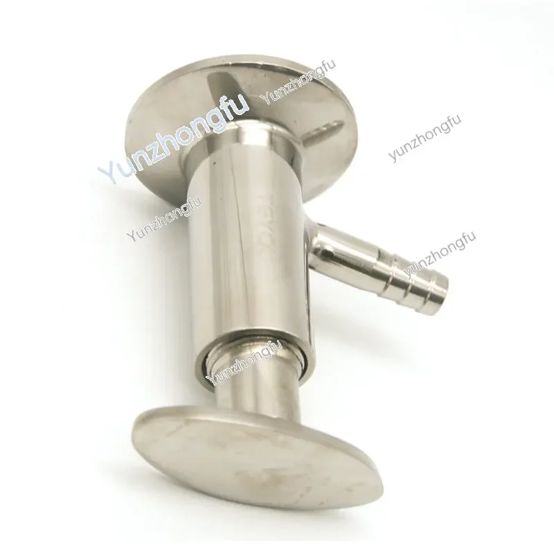 Customized 304 Stainless Steel Sampling Valve Clamp Type/sanitary Quick Installation Quick Connection Valve/sterile Sampling