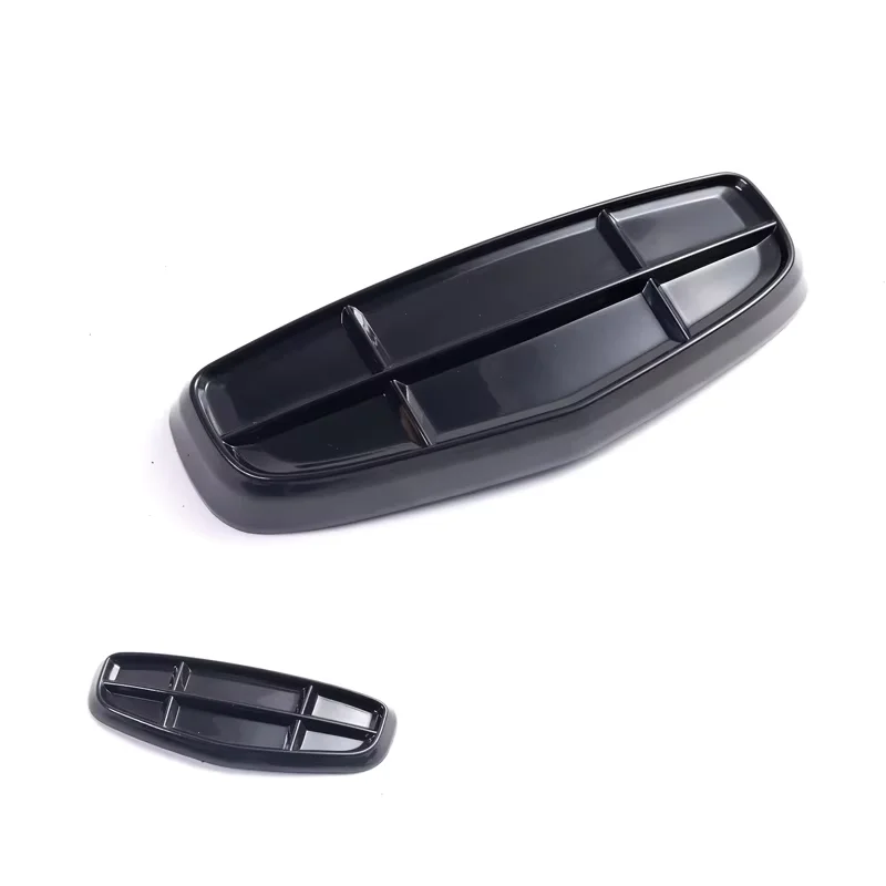 For GEELY Monjaro Manjaro KX11 ABS Logo Sticker Black Badge Emblem Racing Grill Hood Styling Decorative Sticker Car Accessories