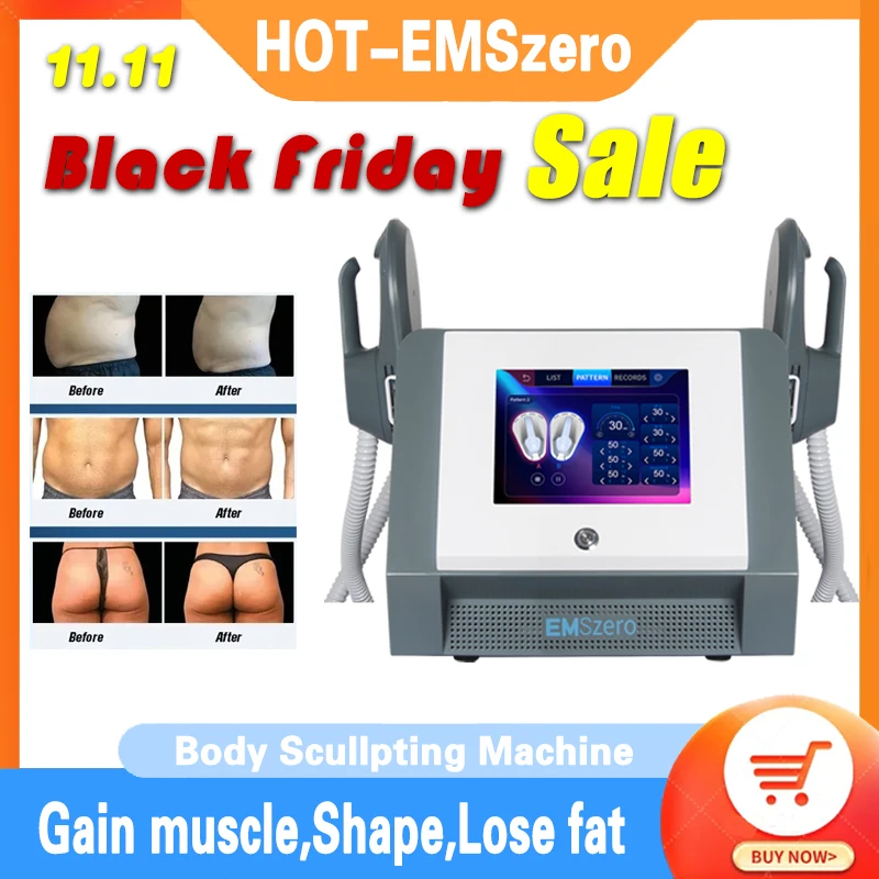 Professional EMSzero Radio Frequency Machine Portable Body Sculpting EMS Body Sculpting Muscle Engraving Fat Reduction Equipment