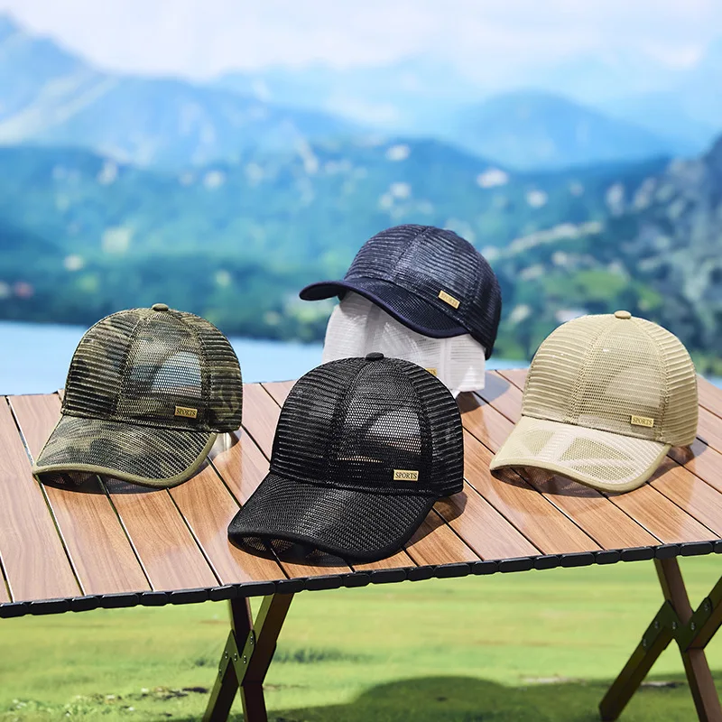 

Summer models breathable sun hat sunshade sunscreen duck tongue cap sub quick-drying baseball cap outdoor sports men and women
