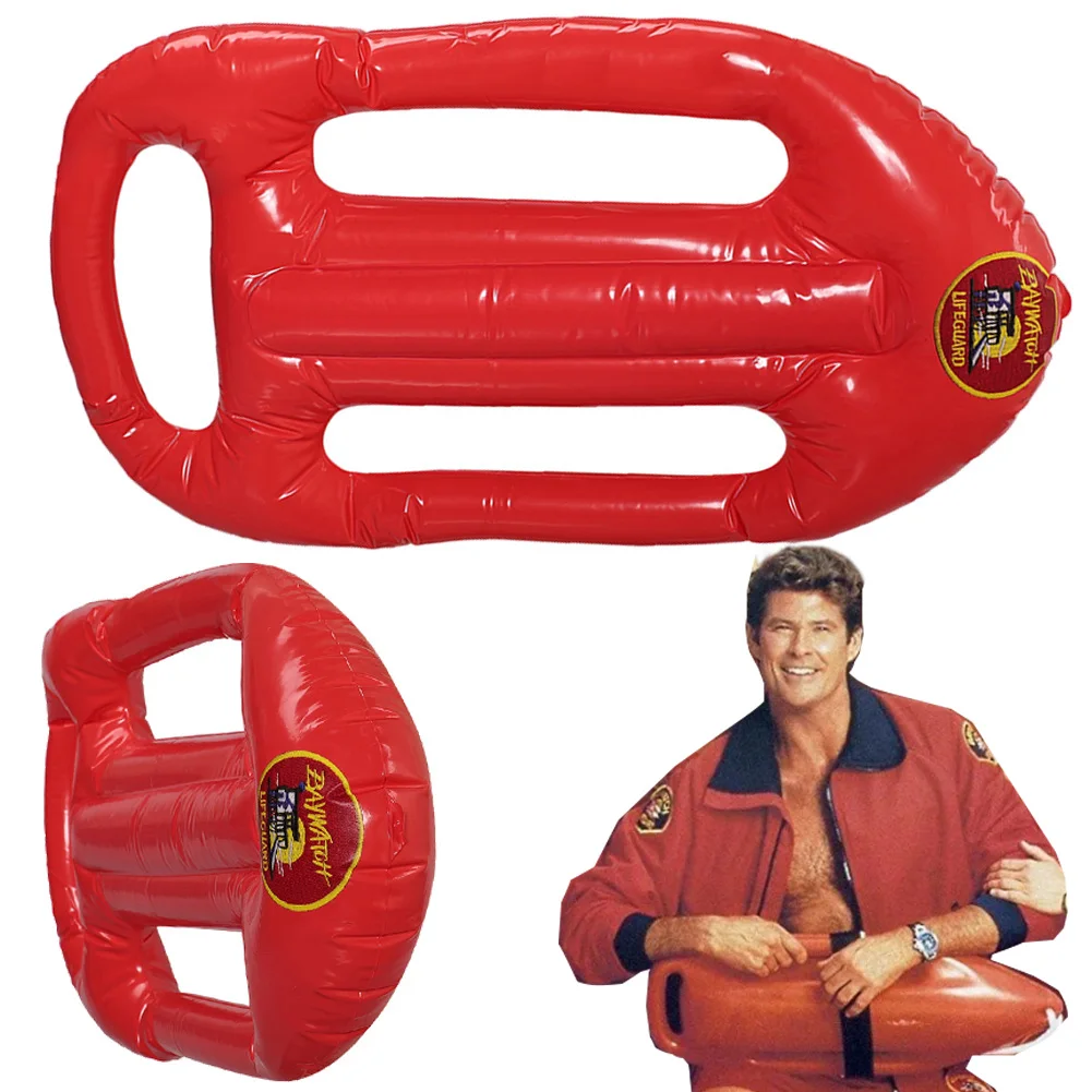 CJ Parker Baywatch Cosplay Swimming Float Adult Women Men Inflatable Float Halloween Carnival Disguise Costume Accessories Prop