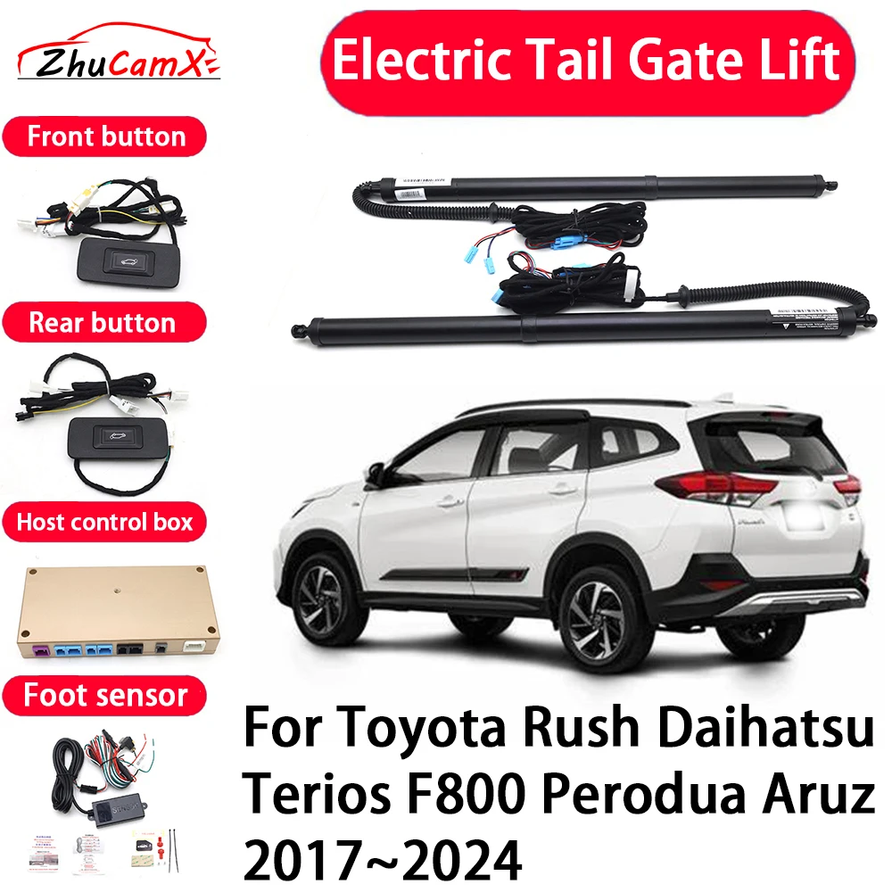 ZhuCamX Car Automatic Electric Tail Gate Lift Tailgate Assist System for Toyota Rush Daihatsu Terios F800 Perodua Aruz 2017~2024