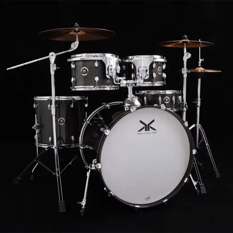 

Free Sample Acoustic Drum Kit For Professional Drummer Professional Level Jazz Drum Set Musical High Grade