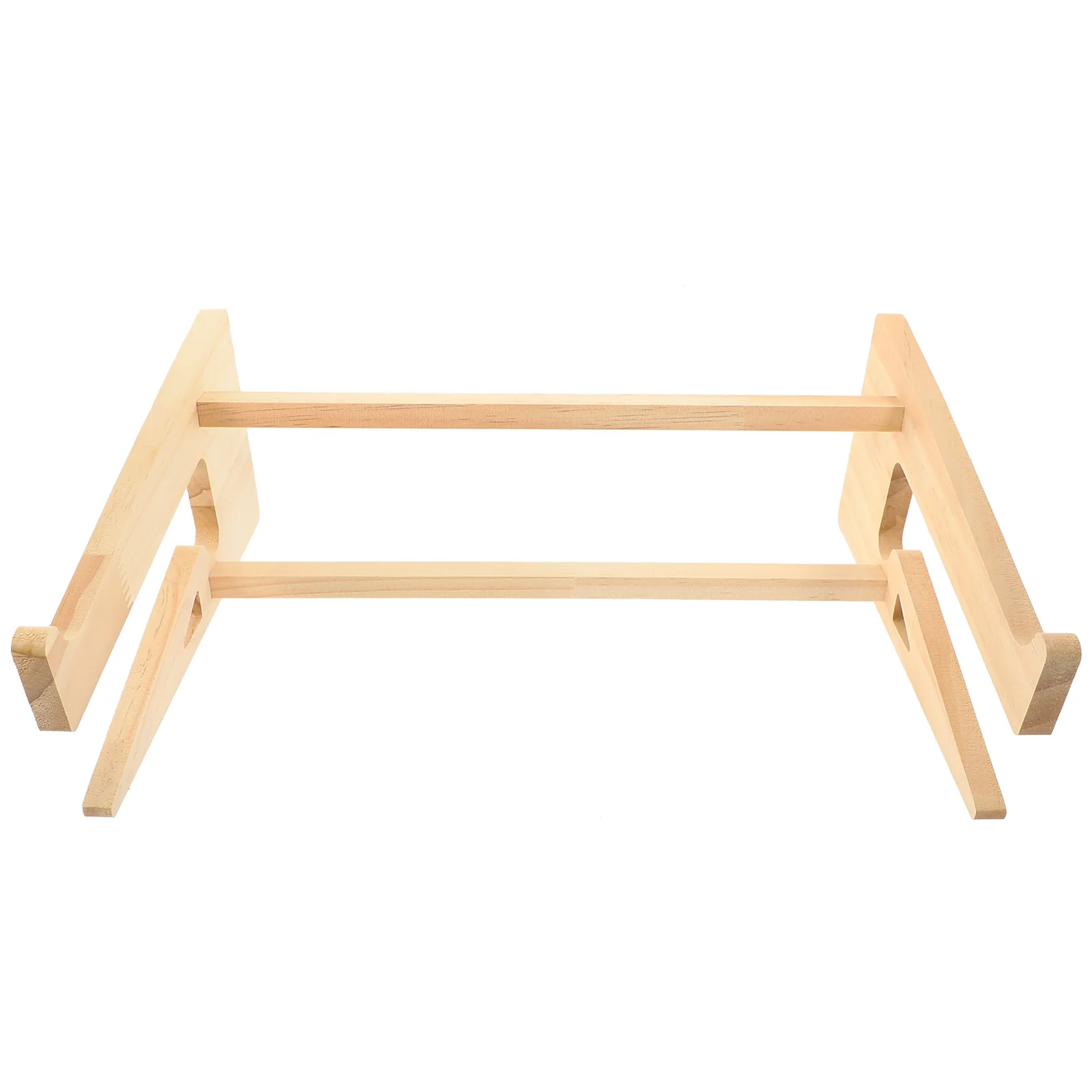 

Laptop Stand Notebook Riser Wood Desk Support Durable Compact Portable Heat Dissipation Comfortable Typing