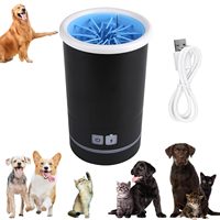 Automatic Paw Cleaner for Dogs, Puplet Automatic Paw Cleaner for Dogs,Portable Pet Electric Foot Washing Cup, Pet Paw