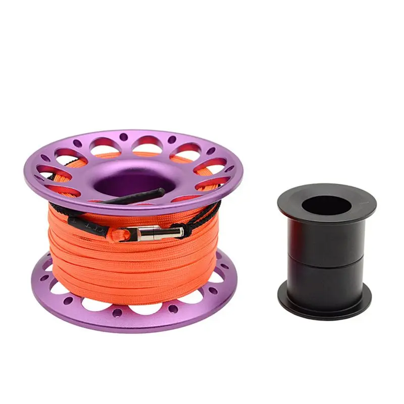 HOES-2X Scuba Diving Reel Centre Shaft Axles Diving Reel Spool Safe For Underwater Enthusiasts