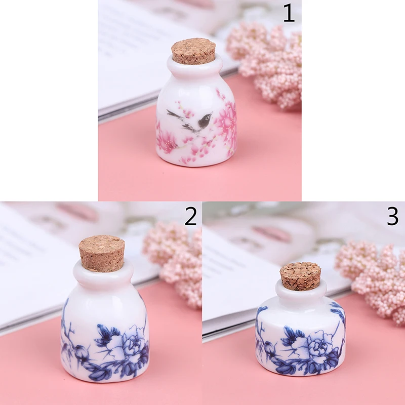 Strumenti per Nail Art fai da te Peony Mini Ceramic Glass Dappen Dish Bowl Cup con coperchio in legno acrilico Liquid Glitter Powder Bottle