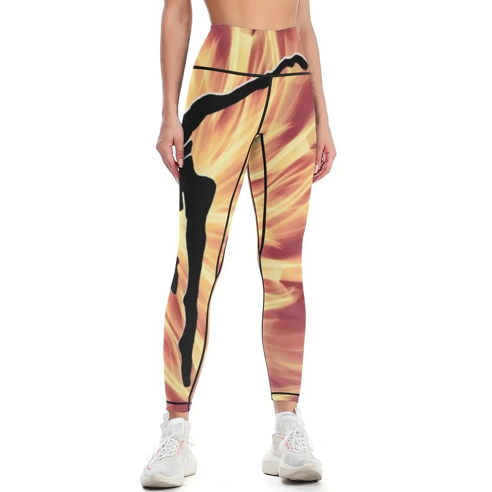 

DMB Fire Dancer Leggings sports for gym Women's gym gym's clothing Golf wear Womens Leggings