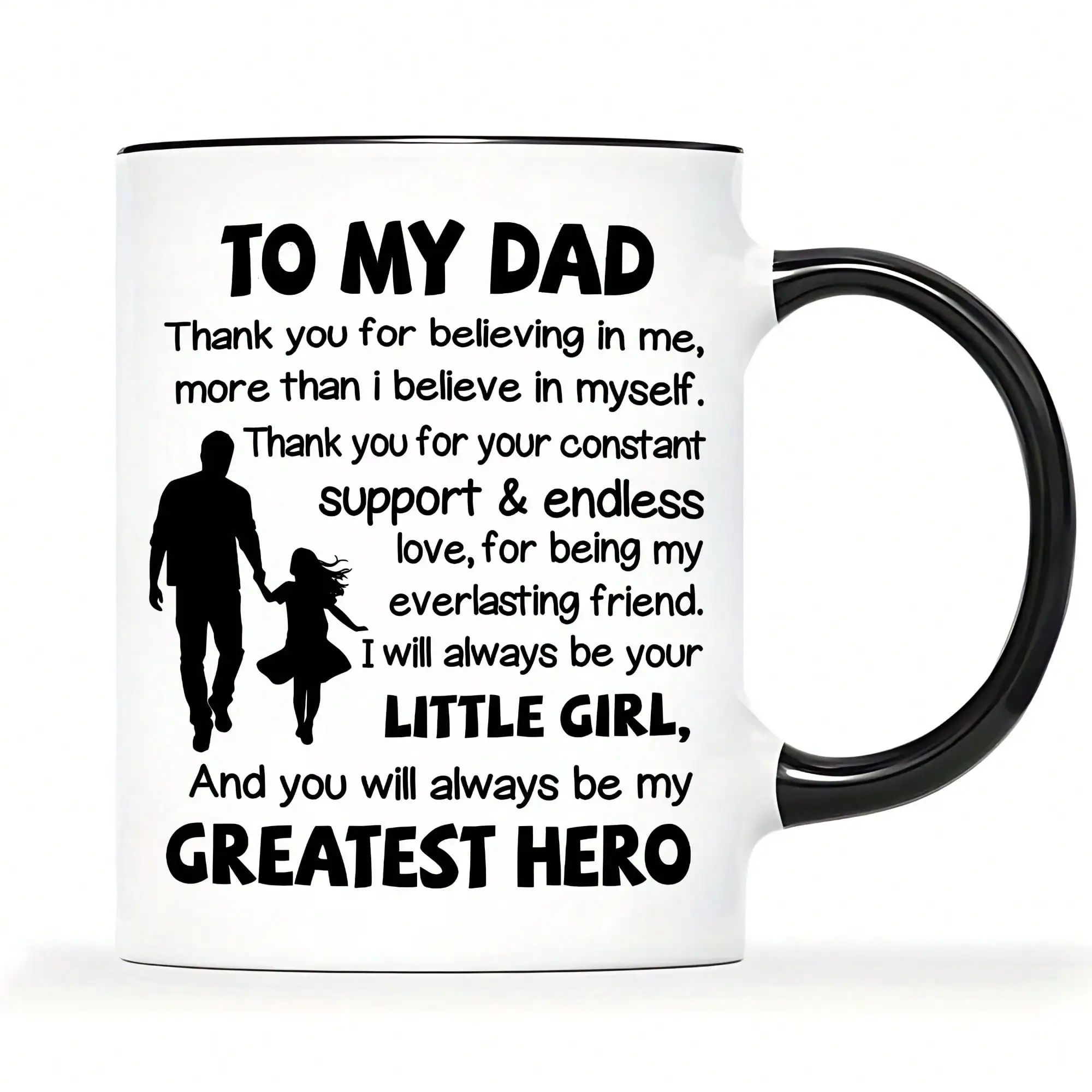 

11oz Dad Coffee Mug - Gifts From Daughter For Father's Day Christmas Birthday