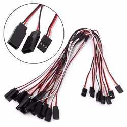5Pcs 1 to 1 / 1 to 2 / 1 to 3 / 1 to 4 RC Servo Extension Wire Cable Male Female 15/30cm For RC Futaba JR Helicopter Car DIY