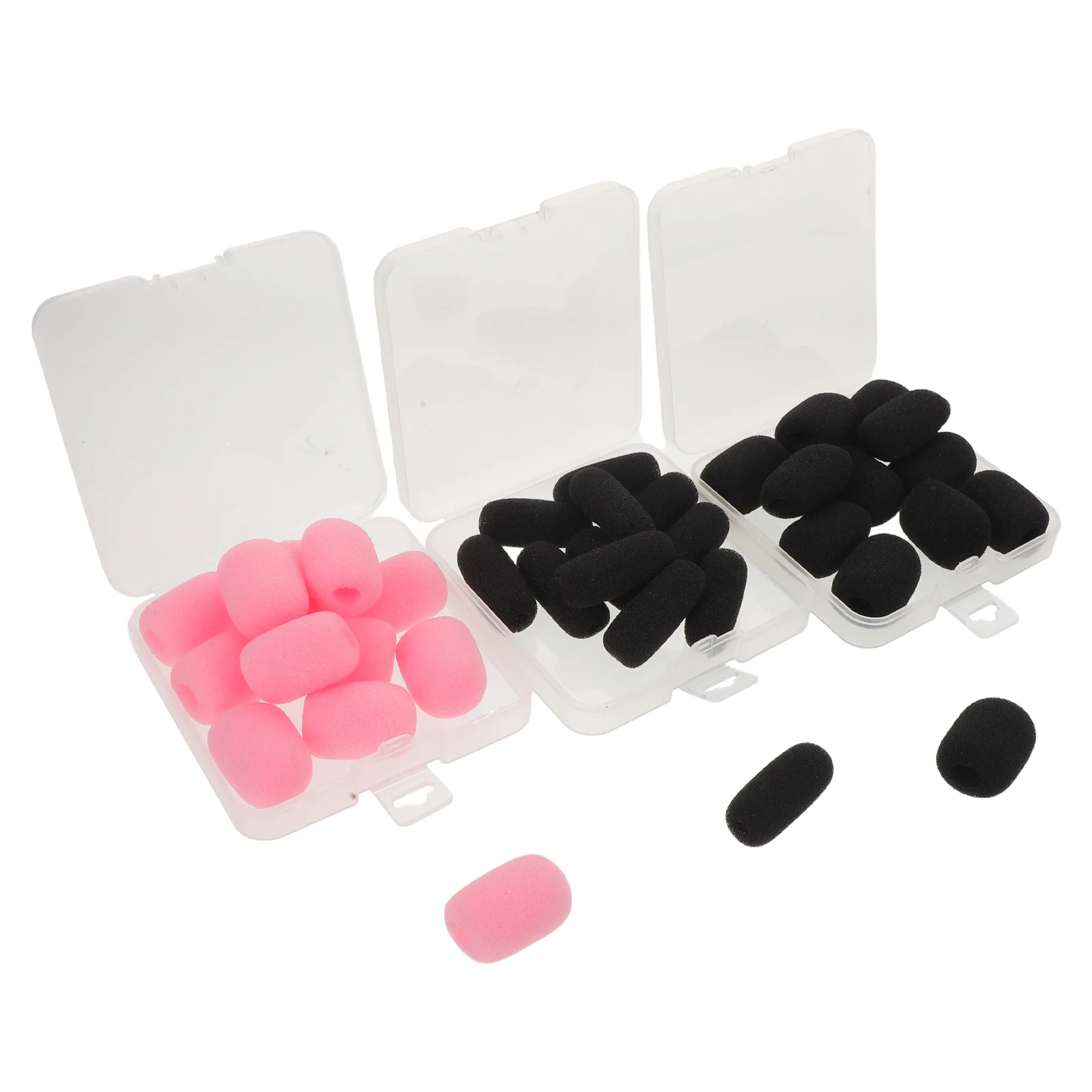 

36Pcs Microphone Windscreen Protective Cover Easy to Clean Snug Fit for Indoor Presentations and Outdoor Interviews