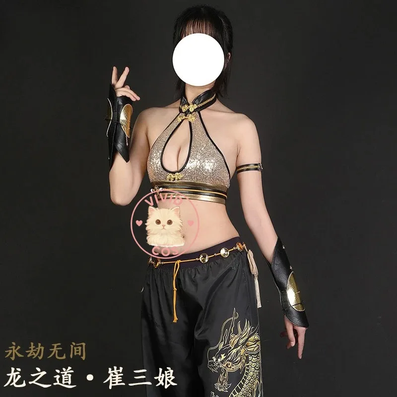 Hell: Bladepoint Cui Sanniang "Dragon Path" Cosplay Fantasy: Game Costume Anime…