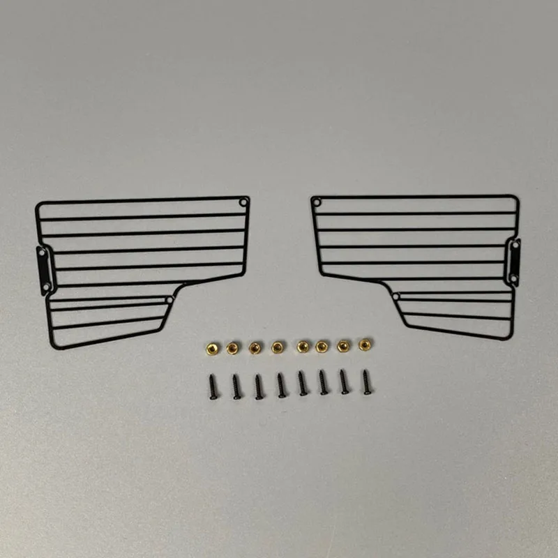 1:14 スケール メタル ヘッドライト ランプシェード タミヤ RC トラック ベンツ 3363 3368 56352 アクトロス アロックス用