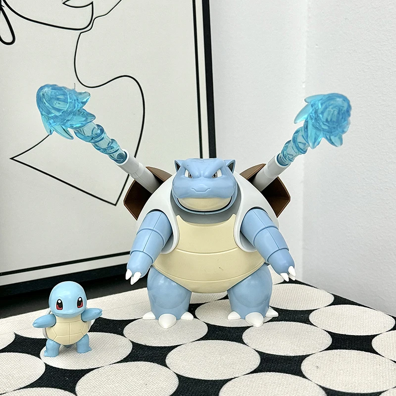 가자! 포켓몬 장난감 피카추 Charmander Bulbasaur Squirtle Mewtwo 빌딩 블록 조립 입상 장난감 선물 수집