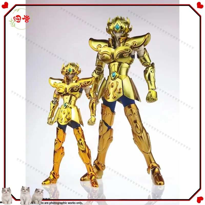 

In Stock Jm.mst Saint Seiya Mythical Cloth Leo/Leo Aiolia Gemini Saga Kanon Plus 3.0/Crown Golden Knight