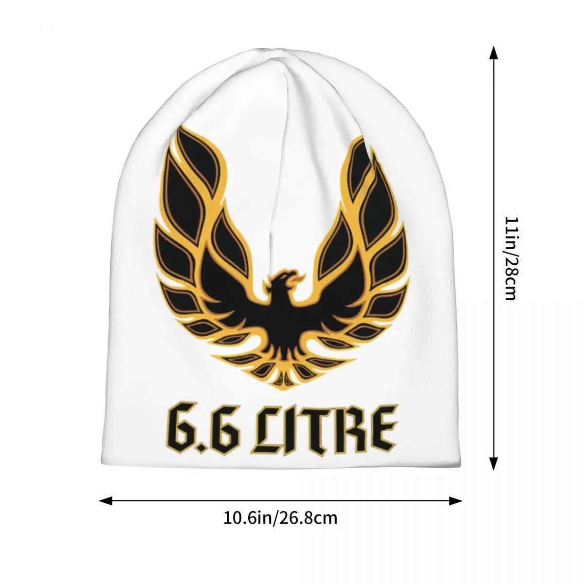 Trans Am 6.6 Litre Firebird Bandit Golden Bird Hats Warm Autumn Winter Outdoor Cap Knitted Bonnet Caps for Men Women Adult
