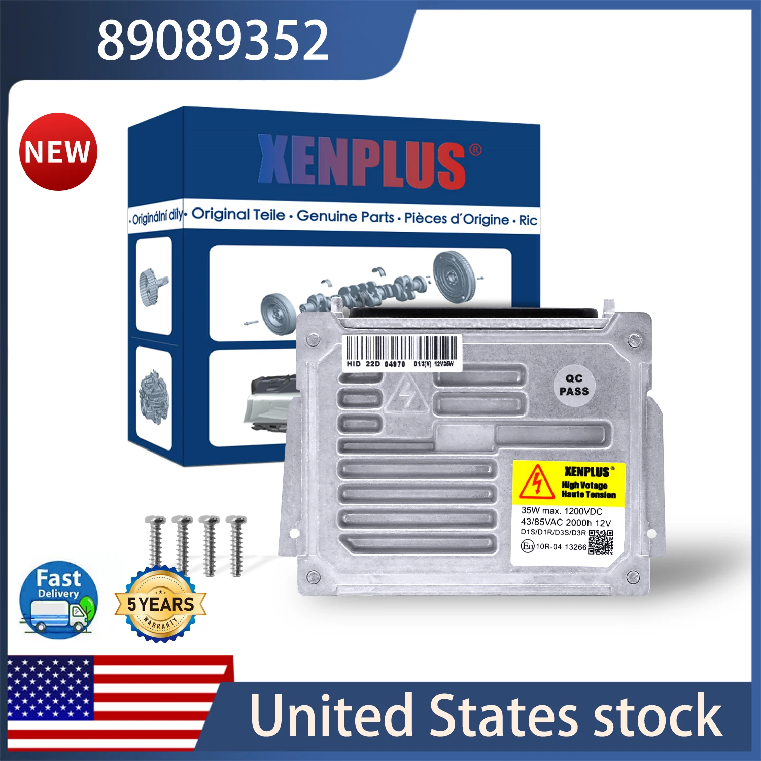 

Valeo 7g 89089352 22840414 LR014114 XENPLUS New Xenon Headlight Ballast Module for S60 XC60 V60