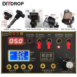 QDB-2A 3A Tester cewki zapłonowej samochodu silnik krokowy biegu jałowego zawór elektromagnetyczny wtryskiwacz siłownik detektor usterek miernik sterownika