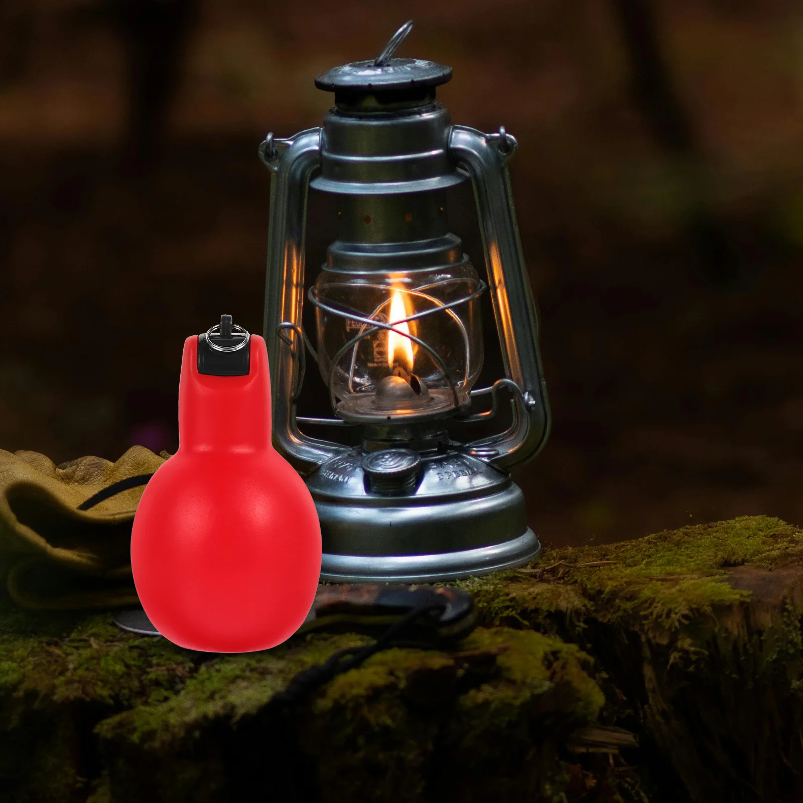 2 قطعة صافرة ضغط يدوية محمولة للبقاء في الهواء الطلق متعددة الوظائف تصميم ألوان زاهية للمشي لمسافات طويلة والتخييم وتدريب الحيوانات الأليفة