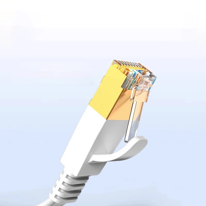 Linkwylan Cat 6 Ethernet Cable 1000M Network Slim long Flat Internet LAN Patch Cord High Speed weatherproof Cable for Router