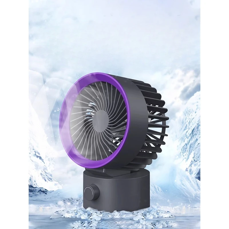 

Dormitory double-head ceiling fan, automatic shaking of the head on the bed, 360-degree rotating fan, sleeper bedside silent mos