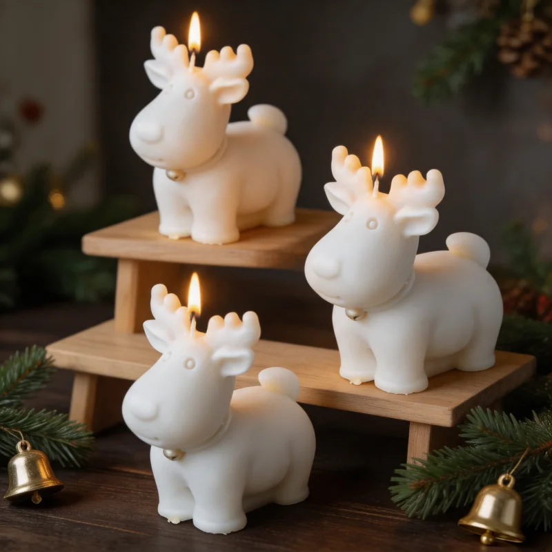 Cetakan Lilin Silikon Rusa Nat - Xmas Home Fragrance ulasan dan harga