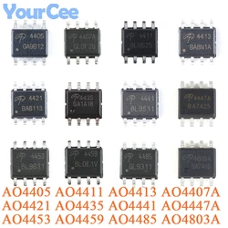 20pcs/5pcs AO4407A SOIC-8 4407A P-channel -30V/-12A SMD MOSFET Field Effect Transistor Chip AO4405AO4411 AO4413 AO4421 AO4435