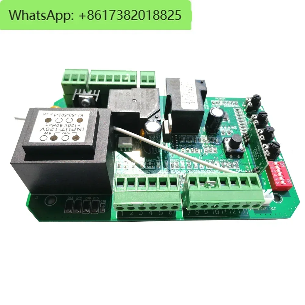 120VAC only Soft Sart Sliding gate opener motor control unit PCB controller circuit board electronic card