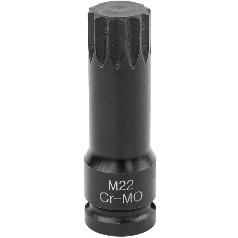 Imagem -02 - Star Bit Socket Adapter Drive 12 Point Torx Screwdriver 78 mm Resistência Impact Wrench Soquete Tool 1pc