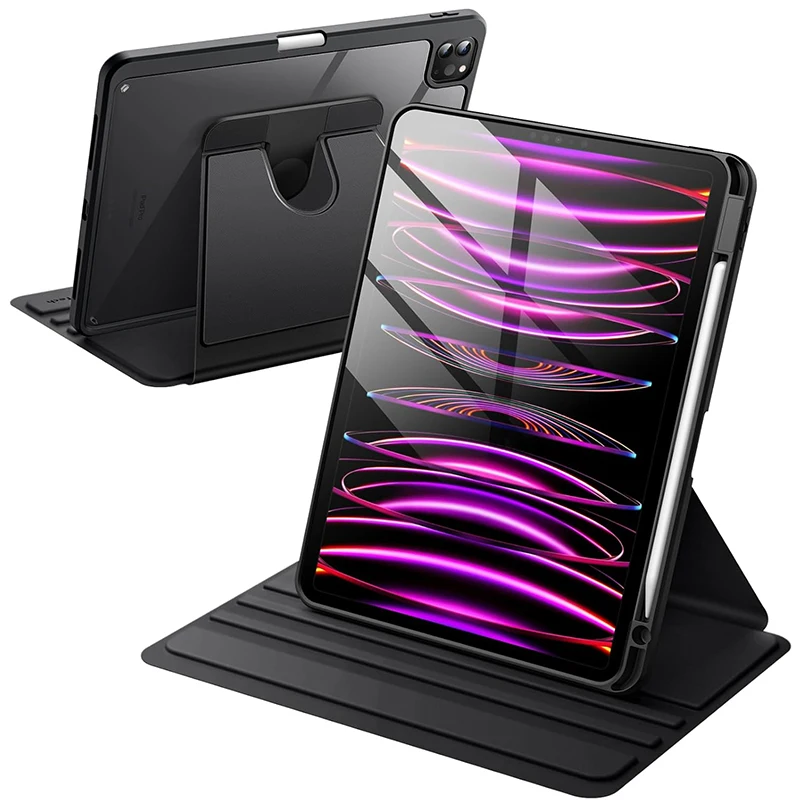 

360° Rotating Case for iPad Air11 13'' M4 M3 M2 2026 2025 12th A19 11th A16 8 9 10th 10.2 Pro11 12.9 Pro13 M5 M4 Air4 5 10.9 9.7