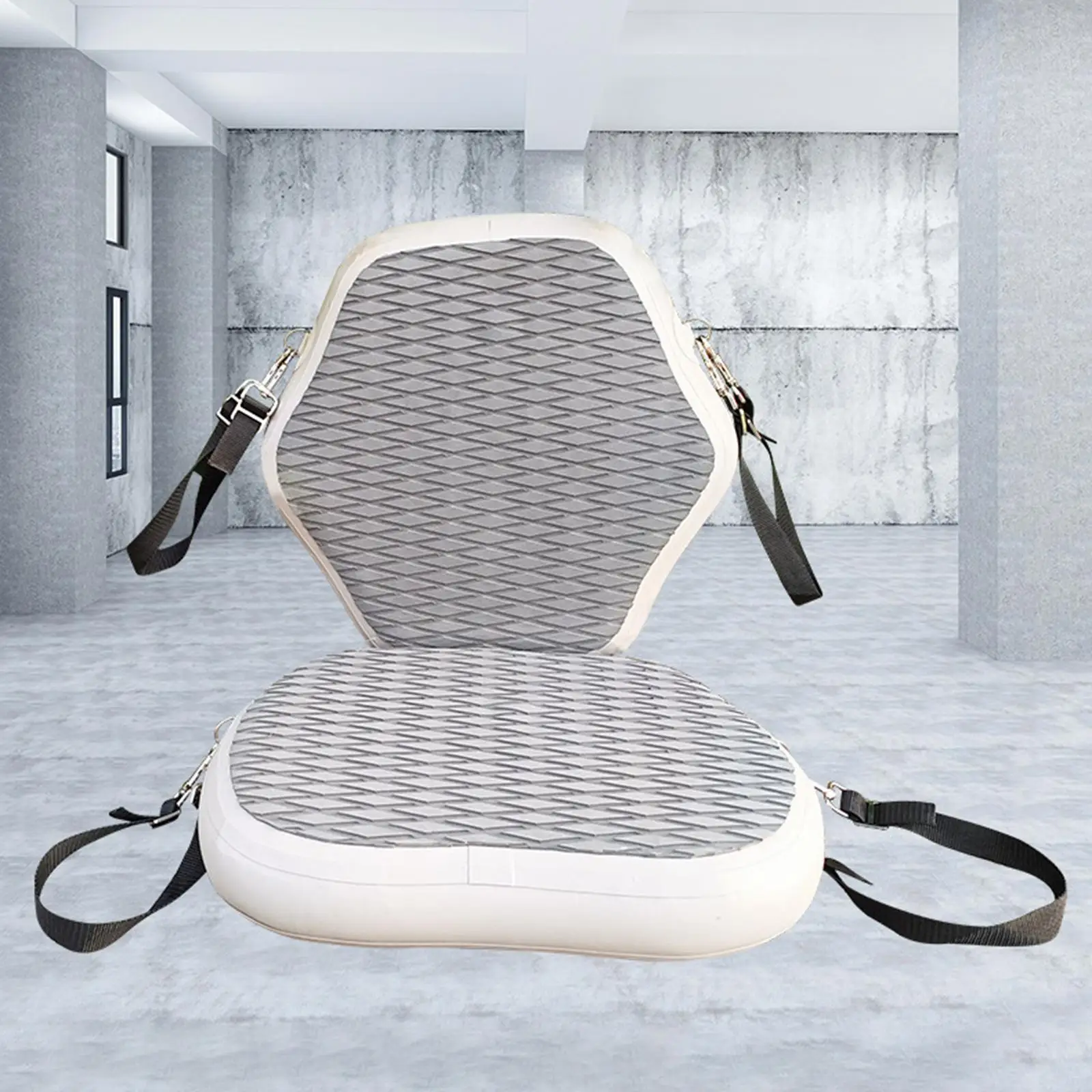 

Inflatable Kayak Seat Adjustable PVC with Backrest Paddle Board Accessory Easy to Install for Water Sports Canoes