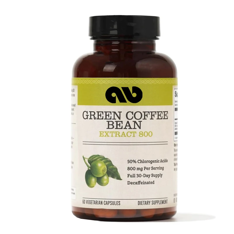 

Green coffee bean extract - pure green coffee beans contain 50% chlorophyll to support energy and antioxidants - vegan, non GMO