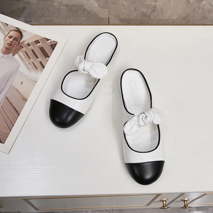 شباشب صيفية عصرية ومتعددة الاستخدامات موديل 2025 ذات ألوان مغلقة عند الأصابع