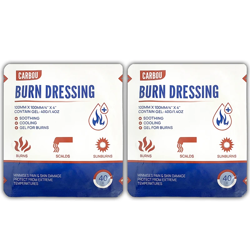 1 Stuk Burn Dressing Gel Hydrogel Steriele Trauma Dressing Geavanceerde Genezing Voor Wondverzorging EHBO Burncare Bandage 10Cm X 10Cm