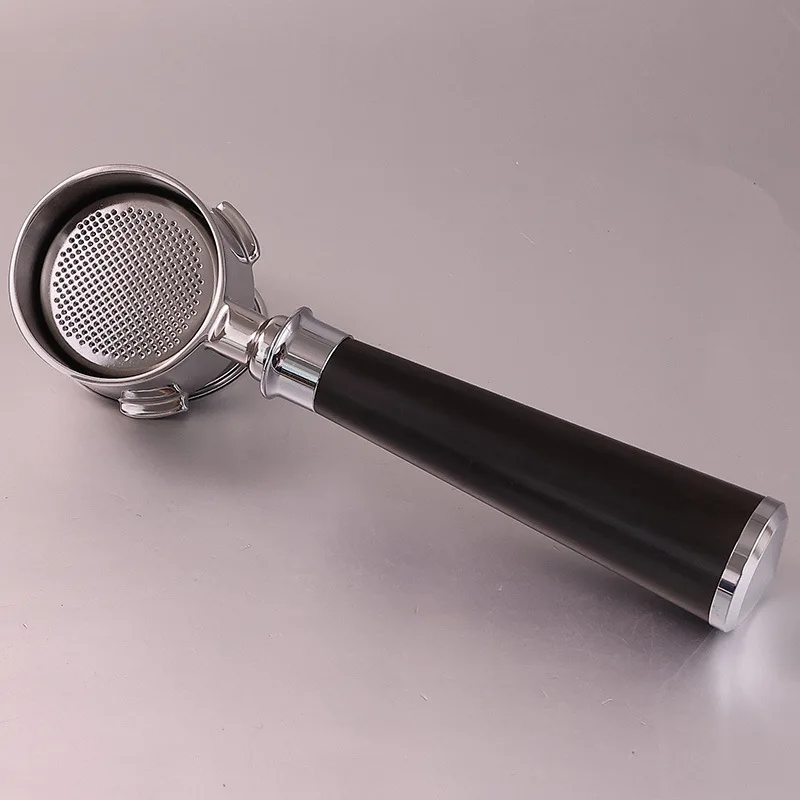 51mm 3-Loch Bodenloser Siebträger für HiBREW H10B/H11/H8A/H5 Espressomaschine Edelstahl Kaffeegriff Filterwerkzeug