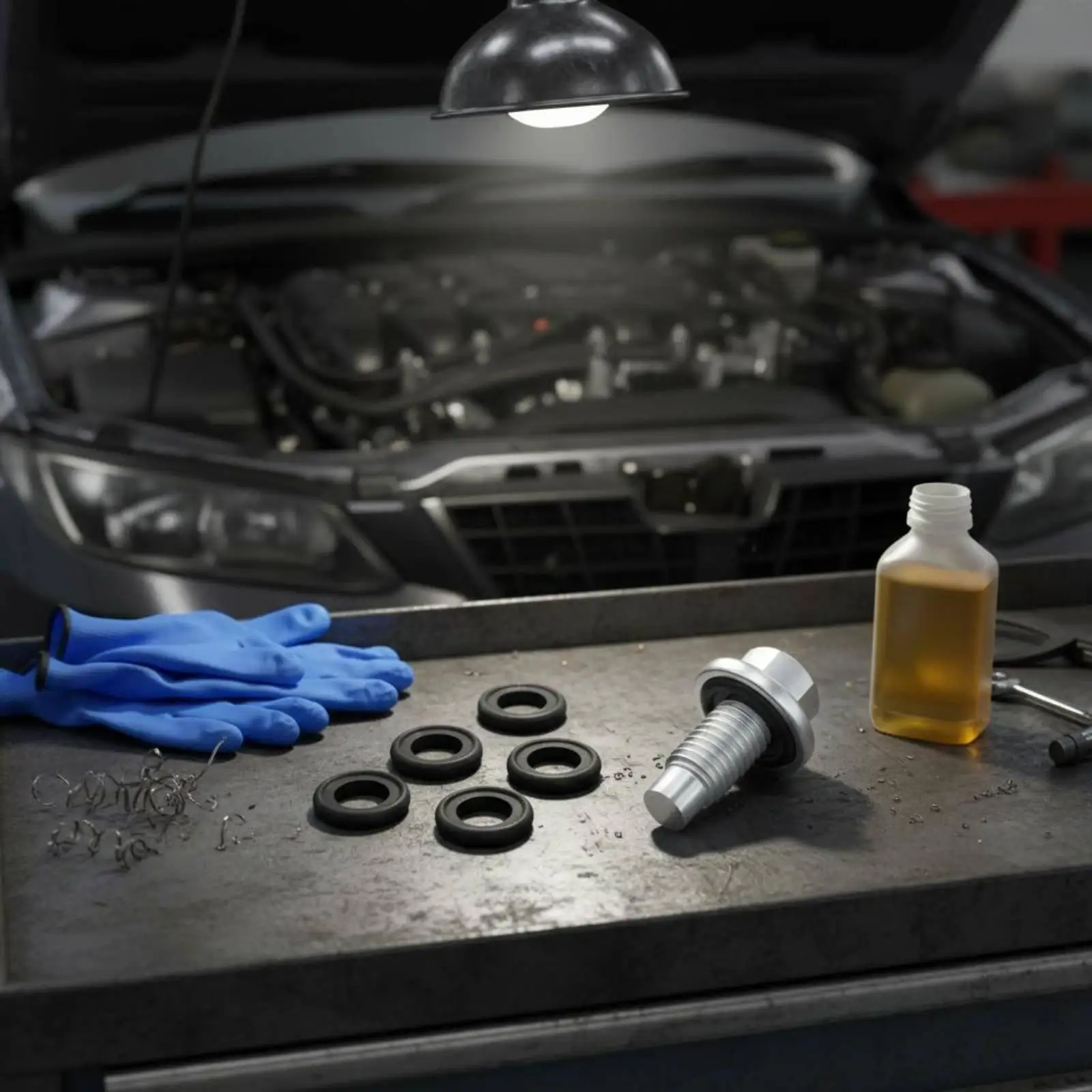 6 Pieces 12mm Oil Drain Plug Includes 5 Spare Washers Oil Drain Plug Gasket Set Zinc-Coated Automotive Part for Mechanics, DIY 6 Pieces 12mm Oil Drain Plug Includes 5 Spare Washers Oil Drain Plug Gasket Set Zinc-Coated Automotive Part for Mechanics, DIY