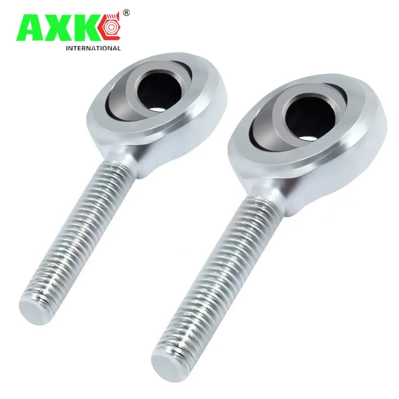 12pcs M3 M4 Fisheye Ball Bearings Rod Ends Joint Thread Female Ball Bearing SI4T/K SI3T/K Fish Eye Part 3D Printer Parts