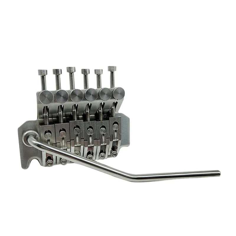 

Professional Guitar Tremolo Bridge Parts Double Locking System Titanium Alloy by PYTITANS