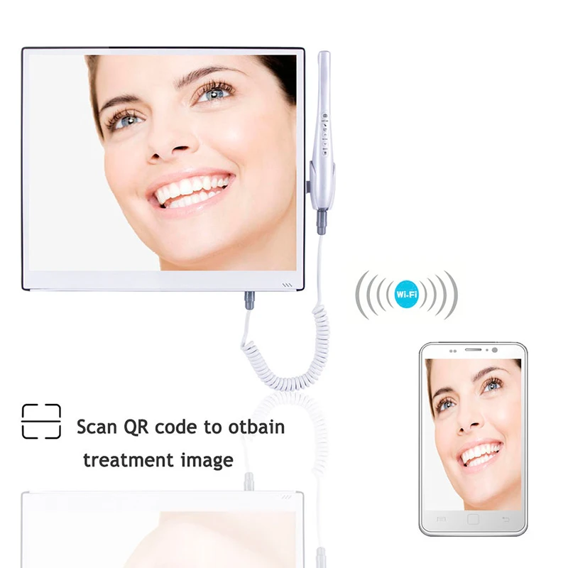 Tjdent câmera intra oral dentária de 17 polegadas hdmi câmera intraoral de alta definição monitor digital ferramentas de instrumento de dentista intraoral