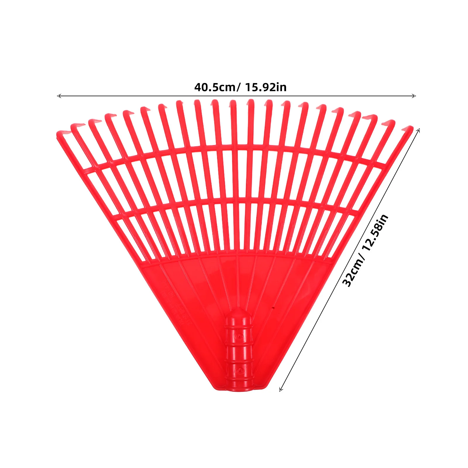 21 Tooth Plastic Leaf Rake for Lawn Garden Hand Held Rake Grass Weeding Yard Farming Equipment Lightweight