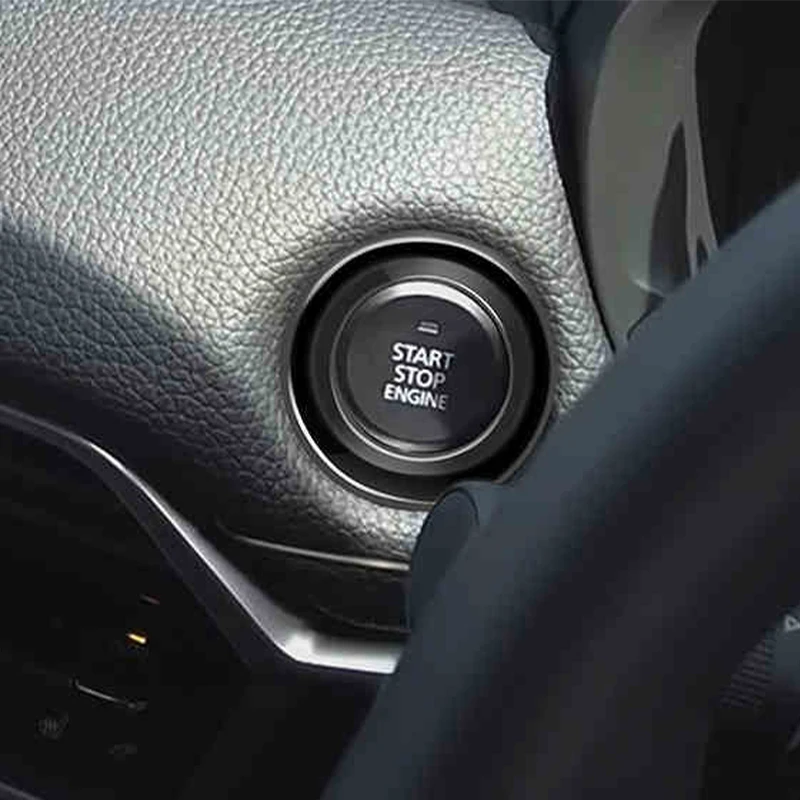 For Mazda CX-60 CX60 2022 One click start button decoration ring Decorative frames Automotive interior modification