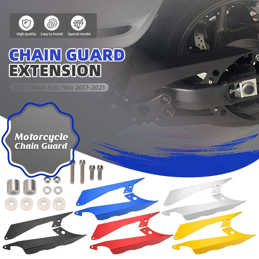 

Motorcycle Accessories Parts Belt Guard Cover Protector Chain Decorative Guard For YAMAHA TMAX 530/560 2017-2021 2020 TMAX-560