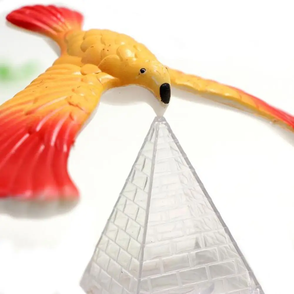 1 set regalo per bambini fantastico divertente equilibrio aquila uccello giocattolo novità antistress gioco di bilanciamento delle dita