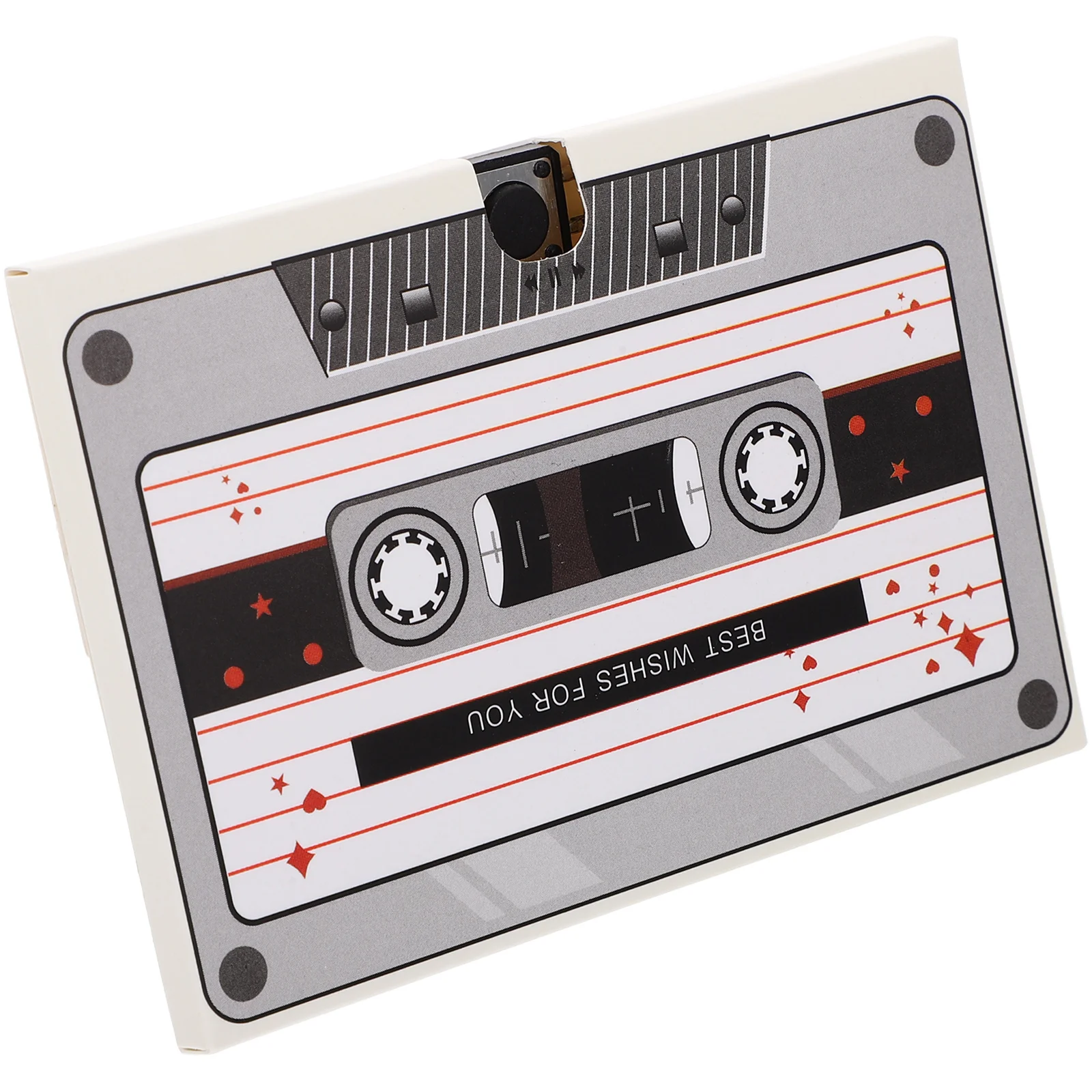 

Music Greeting Card 30S Recording 80 Times Playback Recordable Birthday Card For Celebration Folding Gift Cards Printing