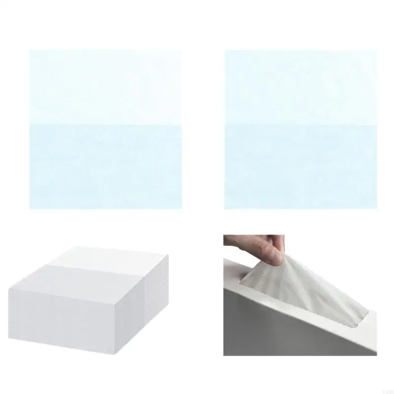 

100 Pieces Breathable Cosmetic Mask Makeup Protector Hood for Women Dressing T4MB
