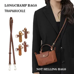 Accessoires de transformation de sac à main en cuir véritable pour Longchamp, mini sangle de sac, sangle de conversion initiée sans poinçon, structure suspendue