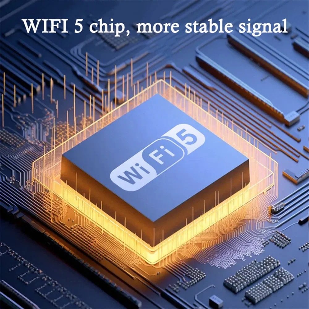 Dual Band 1200Mbps WiFi USB Adapter 2.4G/5.8Ghz Wi-Fi5 Dongle 4 เสาอากาศ USB3.0 ตัวรับสัญญาณไร้สายสําหรับ PC/แล็ปท็อปไม่มีไดรเวอร์ CD ฟรี