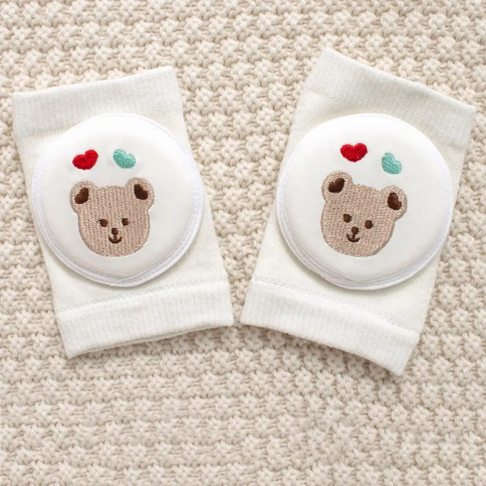 Breathable Cute Rabbit Sponge Cartoon Design Bear Elbow Pads Baby Knee Pads Child Leg Pads Thin Section Crawling Toddler